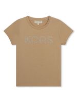 Michael Kors Kids sweat à logo appliqué - Tons neutres