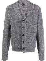 TOM FORD button-up cashmere cardigan - Gris - thumbnail