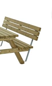 Rugleuning 180cm - Talen buitenmeubelen