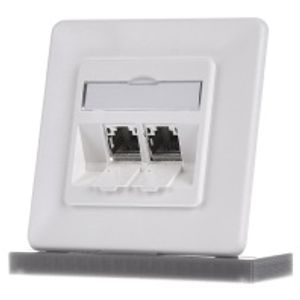 TN E-DATmod-2UP-rws  - RJ45 8(8) Data outlet 6A (IEC) white TN E-DATmod-2UP-rws