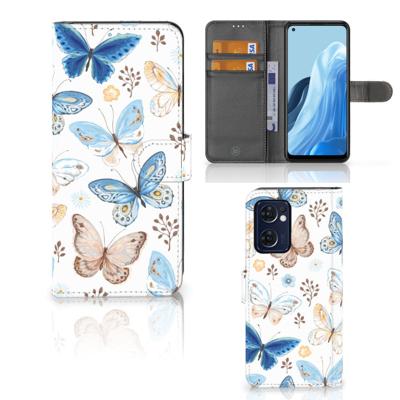Telefoonhoesje | Met pasjeshouder | voor OPPO Find X5 Lite | Reno 7 5G Vlinder