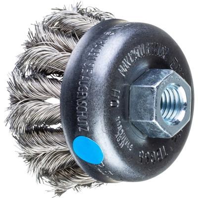 PFERD TOOLS 43305043 Combitwist komborstel getordeerd TBG Ø 65 mm M14 Ø roestvrijstalen draad 0,35 voor haakse slijpers 1 stuk(s)