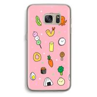 Happy bento friends: Samsung Galaxy S7 Transparant Hoesje