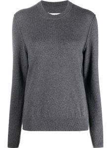 Maison Margiela pull en cachemire à col rond - Gris