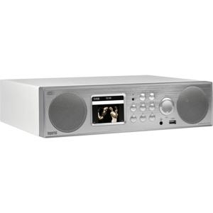 Imperial DABMAN i450 Keukenradio met internetradio DAB+, VHF (FM), Internet Bluetooth, AUX, USB, WiFi, Internetradio Zilver