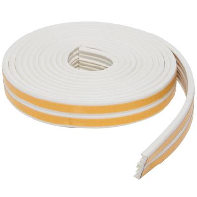 Zelfklevende tochtstrip - wit - 6 m / 1 cm - huis isolatie - Tochtstrips / tochtstroken voor ramen