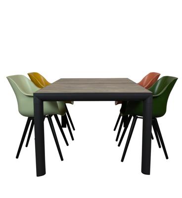 Qopps Kings tuintafel met Hartman Sophie dining tuinstoel