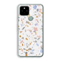 Terrazzo N°8: Google Pixel 5 Transparant Hoesje
