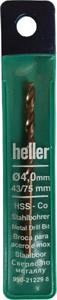 Heller metaalboor 4 x 75 mm HSS-Co Cobalt