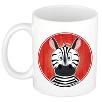 Zebra mok / beker voor kinderen 300 ml   -