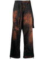 Maison MIHARA YASUHIRO pantalon à design superposé en effet - Noir - thumbnail