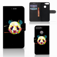 Huawei Y6 2018 Leuk Hoesje Panda Color - thumbnail