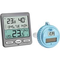 TFA Dostmann VENICE Funk-Pool-Thermometer Zwembadthermometer Antraciet - thumbnail