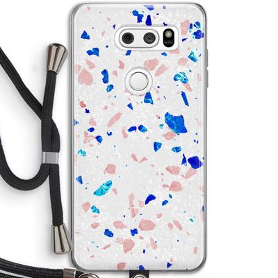 Terrazzo N°6: LG V30 Transparant Hoesje met koord