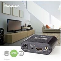 HDMI©-Converter | HDMI© Input | Scart Female | 1-weg | 480i | 18 Gbps | Metaal | Antraciet
