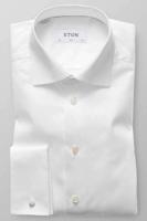 ETON Slim Fit Overhemd wit, Effen