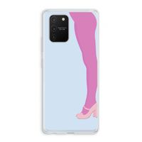 Pink panty: Samsung Galaxy S10 Lite Transparant Hoesje