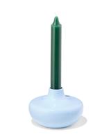 051 Kandelaar 10.8x7.5cm Keramiek Blauw (blauw)