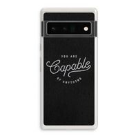 Capable: Google Pixel 6 Pro Transparant Hoesje