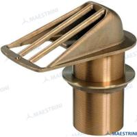 Pasacascos bronce naval GS30607 - PASACASCO HIGH FLOW BRONCE C/REJILLA 3""