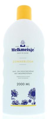 Melkmeisje Bad en douche zonnebloem/melk