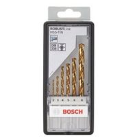 Bosch Accessoires 6-delige HSS-Tin Metaalborenset | Robustline | 2607010530 - 2607010530