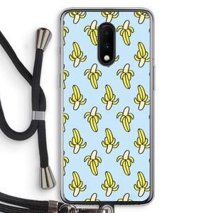 Bananas: OnePlus 7 Transparant Hoesje met koord