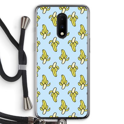 Bananas: OnePlus 7 Transparant Hoesje met koord