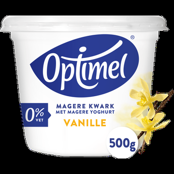 Optimel Kwark met Magere Yoghurt Vanille 0% Vet 500g bij Jumbo