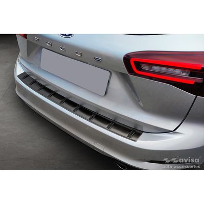 Zwart RVS Bumper beschermer passend voor Ford Focus IV Wagon incl. ST-Line 2018- 'STRONG EDITION AV254005