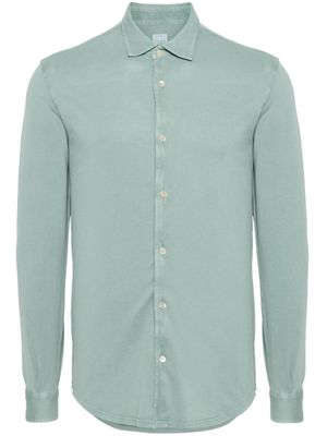 Fedeli polo en coton piqué - Bleu
