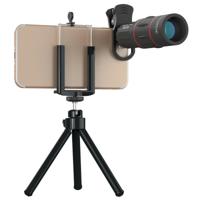 APEXEL APL-T18ZJ 3 in 1 universele 18 X Telephoto Lens + statief-Mount + GSM Clip voor iPhone Galaxy Huawei Xiaomi LG HTC en andere Smart Phones