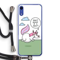 Unicorn: Honor Play 8A Transparant Hoesje met koord