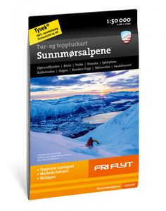 Wandelkaart Turkart Sunnmørsalpene - Sunnmorsalpene | Noorwegen | Cala