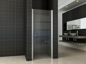Nisdeur Wiesbaden Between | 80x200 cm | Nano-coating | Helder glas | Chroom beslag