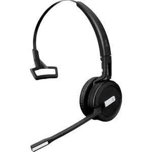 EPOS IMPACT SDW 5015 On Ear headset Telefoon Draadloos, DECT Mono Zwart Noise Cancelling, Ruisonderdrukking (microfoon)