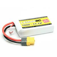 LemonRC LiPo accupack 11.1 V 1000 mAh Aantal cellen: 3 35 C Softcase XT60