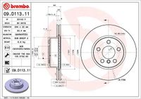 Remschijf 09D11311
