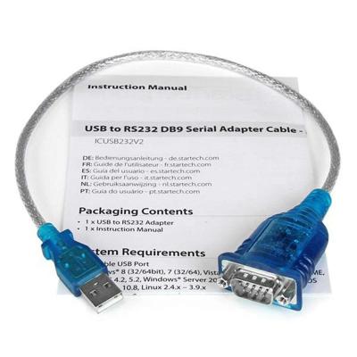 Adapter USB naar RS232 Startech ICUSB232V2 Grijs
