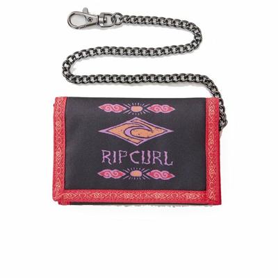 Heren portemonnee Rip Curl Diamond Chain Zwart