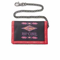 Heren portemonnee Rip Curl Diamond Chain Zwart