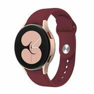 Samsung Galaxy watch 7 / Galaxy Watch FE - 40mm & 44mm - Sportbandje - Bordeaux