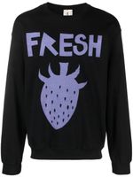 WESTFALL graphic-print cotton-blend sweatshirt - Noir - thumbnail