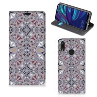 Huawei Y7 hoesje Y7 Pro (2019) | Standcase | Flower Tiles