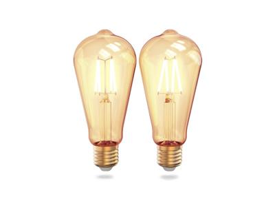 Innr Ledlamp - wifi - e27- filament - vintage edison - 2 stuks dimbaar