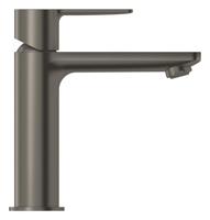 Wastafelmengkraan GROHE Lineare New S-Size Push Open Hard Graphite Geborsteld
