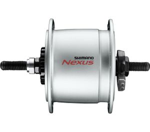 Shimano Naafdynamo Nexus DH-C6000-3R 3 Watt 36 gaats rollerbrakes zilver