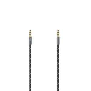 Hama 00205130 audio kabel 1,5 m 3.5mm Zwart, Grijs