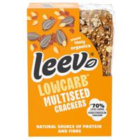 Leev® Low Carb Qrackers Meerzaden (3x2 stuks)