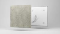 Ecosun CR300 keramisch infrarood paneel beton grijs 60x60cm 300W - thumbnail
